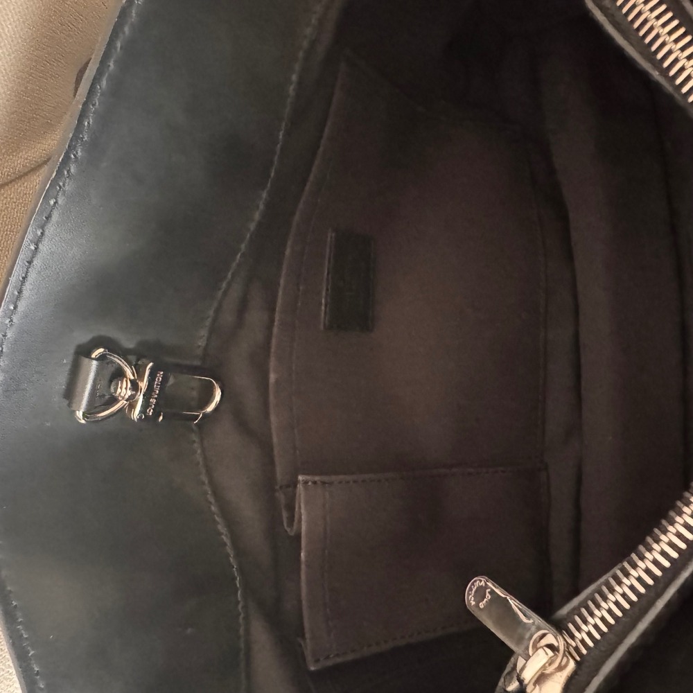 Louis Vuitton Black Epi Leather Satchel Handbag - Picture 9 of 14